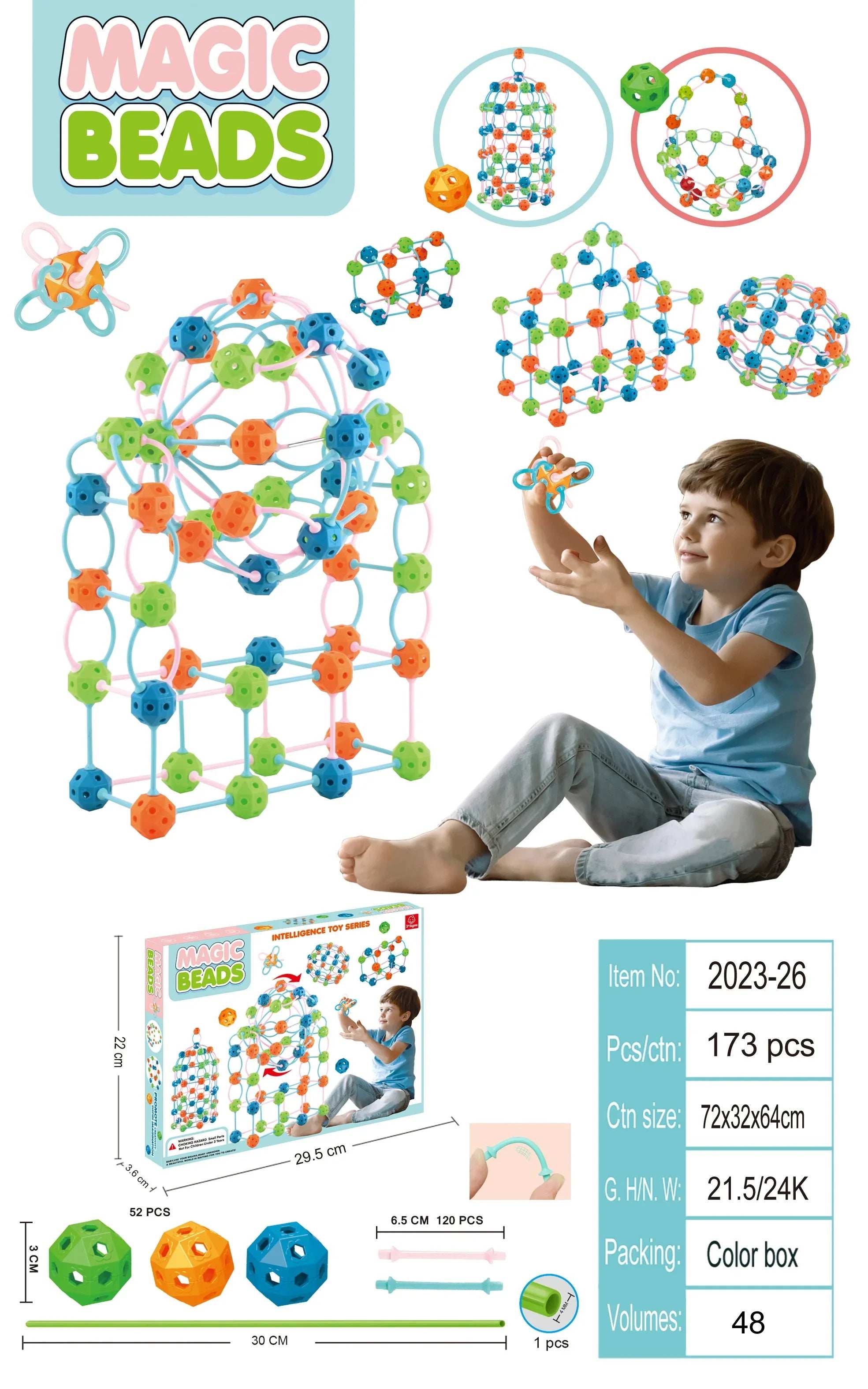 Magic Puzzle Beads for kids in Kuwait